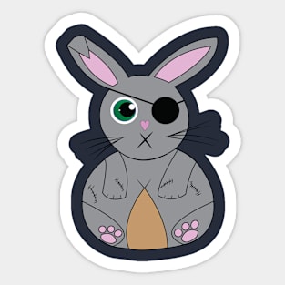 Imperfect Bunny Sticker